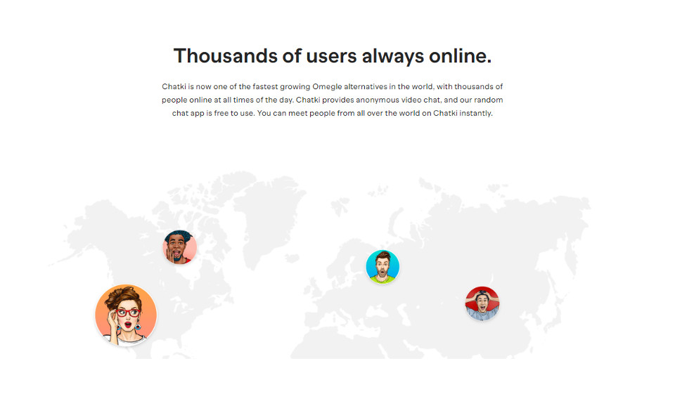 La funzione di ricerca su Chatki