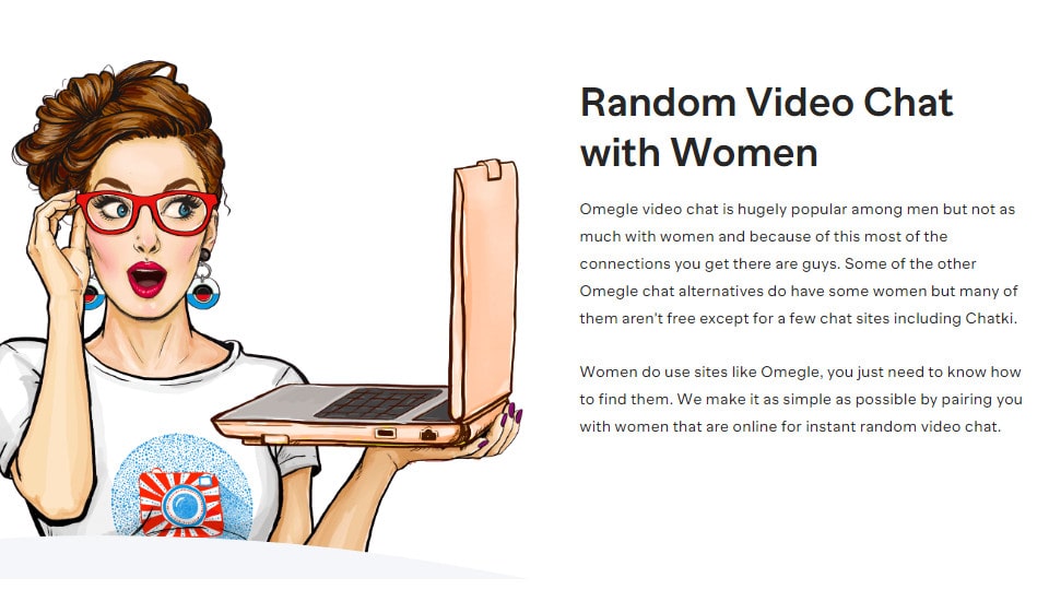 Il processo di chat e abbinamento su Chatki