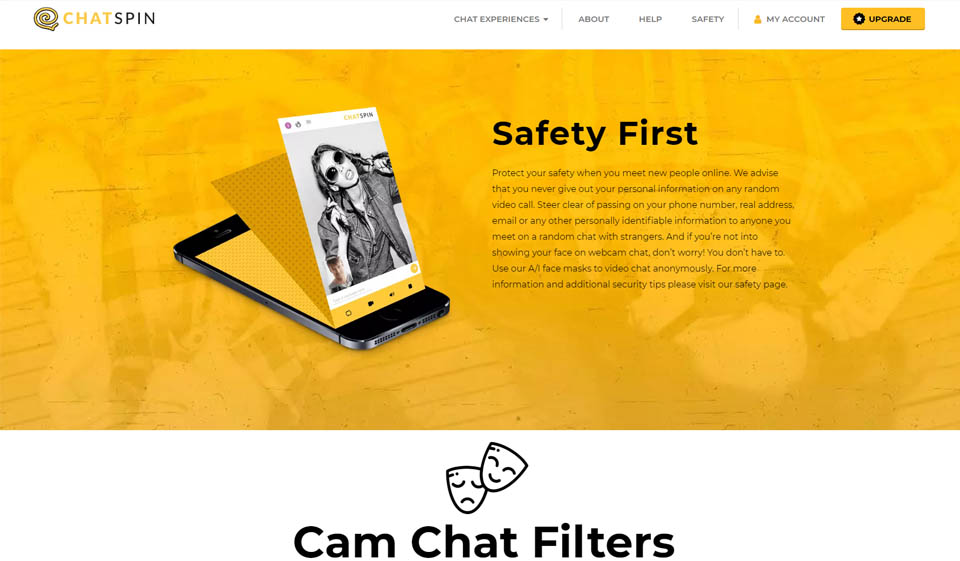 Chatspin Chat e corrispondenza