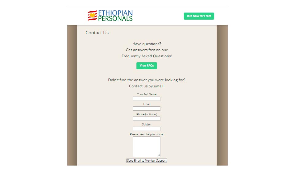 EthiopianPersonals Alternative e concorrenti