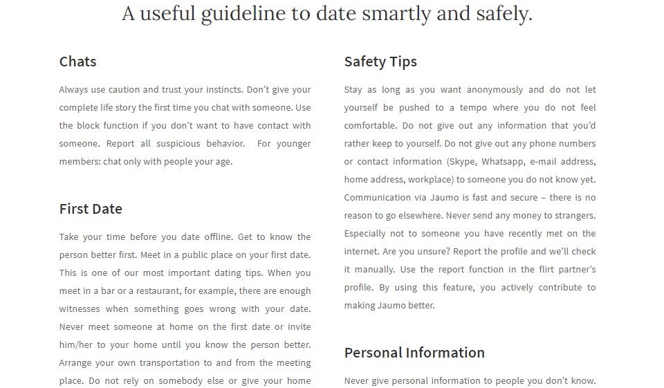 I concorrenti di Jaumo