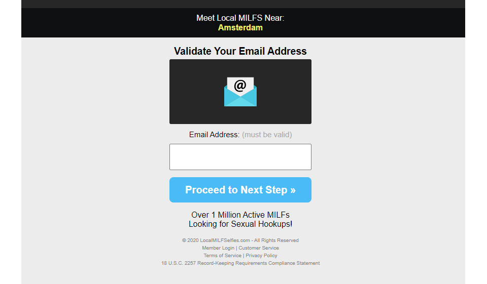 Come cercare tra i selfie locali di Milf