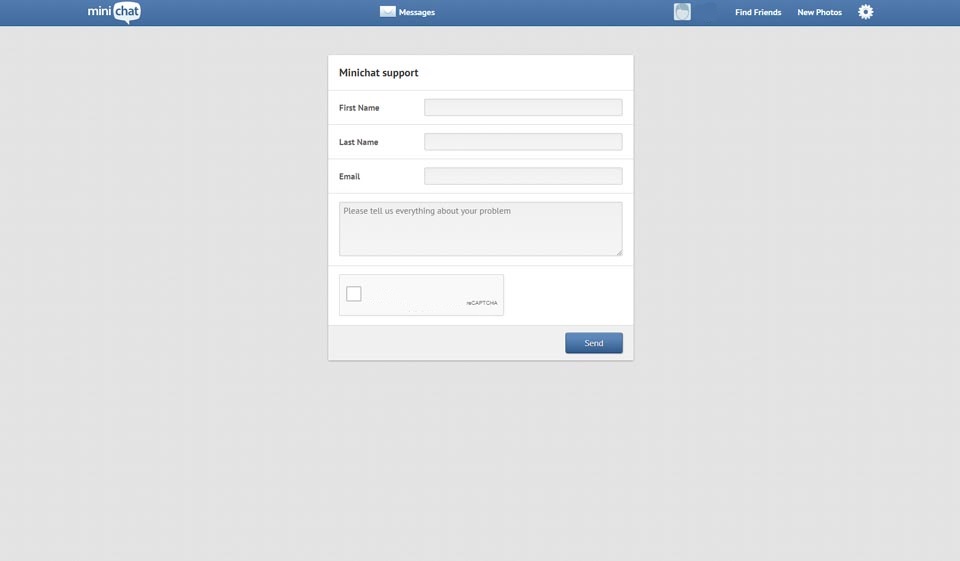 Mini Chat è estremamente facile da usare