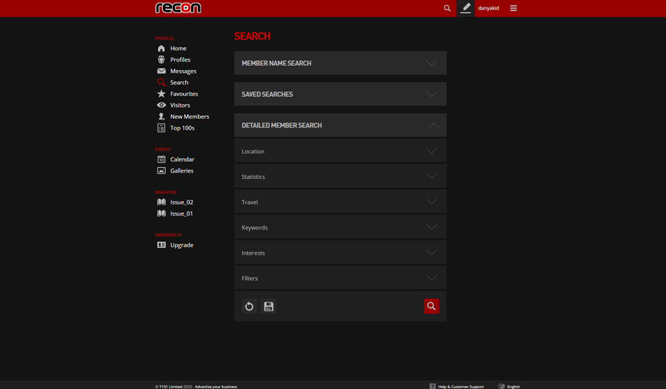 Strumenti e filtri per la ricerca di ricognizione