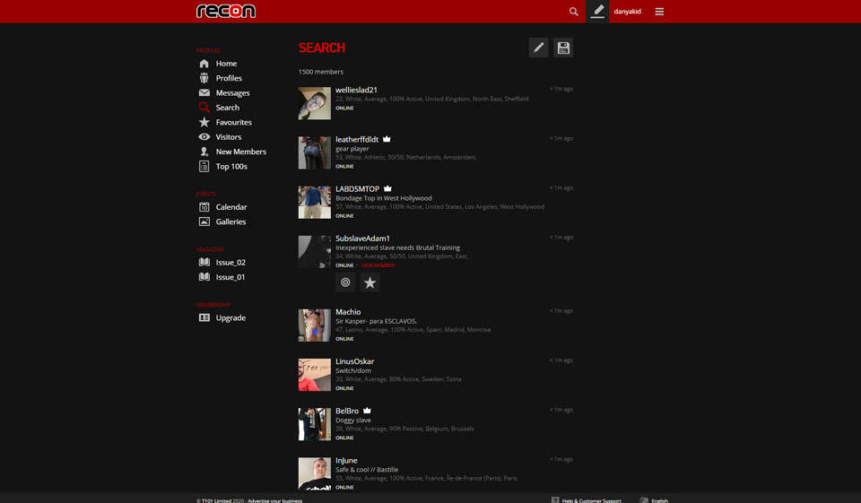 Recon Connection e processo di comunicazione